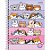 Caderno Espiral Capa Dura Universitário 10 Matérias Pepper Feminino 160 Folhas Tilibra - Imagem 2