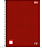 Caderno Quadriculado 5x5 mm Espiral Capa Dura Universitário Zip 96 Folhas Tilibra - Imagem 1