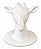 Cabeça Girafa Topo Decorativo em Cerâmica - Imagem 1