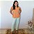 Blusa sem manga no linho - Blusa Débora Nude - Imagem 1