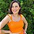 Top Cropped com lastex - Cropped Luana - Imagem 1