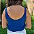 Blusa sem manga com decote em V - Blusa Lílian - Imagem 3
