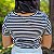 Blusa listrada com mangas  - Blusa Nina - Imagem 3