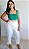 Top Cropped Tricot  Modal com decote quadrado - Cropped Cris - Imagem 3