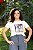 T-shirt branca com estampa -  Tee Fashion Fancy - Imagem 1