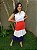 Saia Midi em camadas - Saia Tricolor - Imagem 3