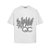Camiseta Quadro Creations Line Dots Off White - Imagem 1