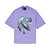 Camiseta Boxy Elo "DRYWALL" Roxa - Imagem 1