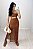 VESTIDO CROCHE NULA MANGA TERRA (AR24-2214) - Imagem 1