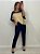 CONJUNTO BICOLOR PRETO/NUDE (AR25-1303) - Imagem 1