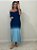 VESTIDO ARTESANAL AZUL (AR25-1289) - Imagem 3