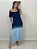 VESTIDO ARTESANAL AZUL (AR25-1289) - Imagem 4