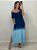 VESTIDO ARTESANAL AZUL (AR25-1289) - Imagem 1