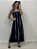 VESTIDO LIZ PRETO/BRANCO (AR25-1850) - Imagem 1