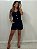 CONJUNTO SHORT/COLETE PRETO (AR25-1869) - Imagem 1