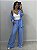 CONJUNTO LUCIANA CAMISA/CALÇA RISCA DE GIZ AZUL (AR25-2035) - Imagem 1