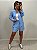CONJUNTO LIDIANE CAMISA/SHORT LISTRADO AZUL (AR25-2038) - Imagem 2