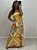 VESTIDO ALANA LONGO ESTAMPADO AMARELO (AR25-2487) - Imagem 1
