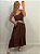 VESTIDO ISIS MARROM CAFE (AR26-128) - Imagem 1