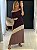VESTIDO ISADORA MARROM/NUDE (AR26-328) - Imagem 2