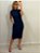 VESTIDO JADE AZUL MARINHO (AR26-407) - Imagem 2