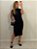 VESTIDO JADE PRETO (AR26-406) - Imagem 1
