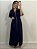 VESTIDO LYA ZÍPER AZUL MARINHO (AR26-503) - Imagem 1