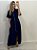 VESTIDO LYA ZÍPER AZUL MARINHO (AR26-503) - Imagem 2