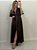 VESTIDO LYA ZÍPER MARROM (AR26-501) - Imagem 1
