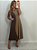 VESTIDO REGATA MARROM/NUDE (AR26-511) - Imagem 1