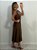 VESTIDO REGATA MARROM/NUDE (AR26-511) - Imagem 4