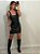 VESTIDO COURO P.U PRETO (AR26-530) - Imagem 1