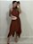 VESTIDO OLIVIA MARROM (AR26-462) - Imagem 1