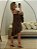 VESTIDO CAROLINA MARROM (AR26-754)) - Imagem 3