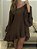 VESTIDO CAROLINA MARROM (AR26-754)) - Imagem 2