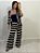 CONJUNTO TRICOT NUDE/AZUL MARINHO (AR26-829) - Imagem 3