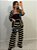 CONJUNTO TRICOT PRETO/NUDE (AR26-827) - Imagem 2