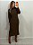 VESTIDO TRICOT MOUSSE MARROM (AR26-805) - Imagem 1