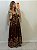 VESTIDO YASMIM MARROM (AR26-926) - Imagem 2