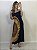 VESTIDO ARTESANAL MANDALA MOSTARDA (AR26-1460) - Imagem 1