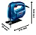 Serra Tico-Tico Bosch 450W GST 650 - Imagem 4
