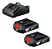 Parafusadeira Furadeira 18V Bosch 2 baterias e Maleta GSR 185LI - Imagem 9