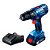 Furadeira Parafusadeira sem fio Bosch GSB 180-LI 1BAT - Imagem 1