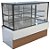 Vitrine Confeitaria Vidro Reto 1,5mt 220v Iglu - Imagem 1