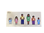 Encaixe único figuras diferentes-  Família negra - Imagem 2
