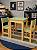 Mesa Infantil com 2 Cadeiras em Madeira Pinus – Aprendizado, Autonomia e Desenvolvimento Infantil - Imagem 2
