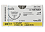 G5021-90T | Fio Sutura Catgut Simples 0 AG Cil. 1/2 Circ 50 mm - Imagem 1