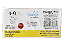 CS40MT15S3 | Fio Sutura Catgut Simples 4-0 AG Triang. 1/2 15 mm - Imagem 1