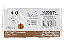 CC40CR30G | Fio Sutura Catgut Crom. 4-0 AG Cil. 1/2 30 mm - Imagem 1