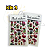 Kit 10 Cartelas de Adesivos Infantis 3D Stickers Sortidos - Imagem 5